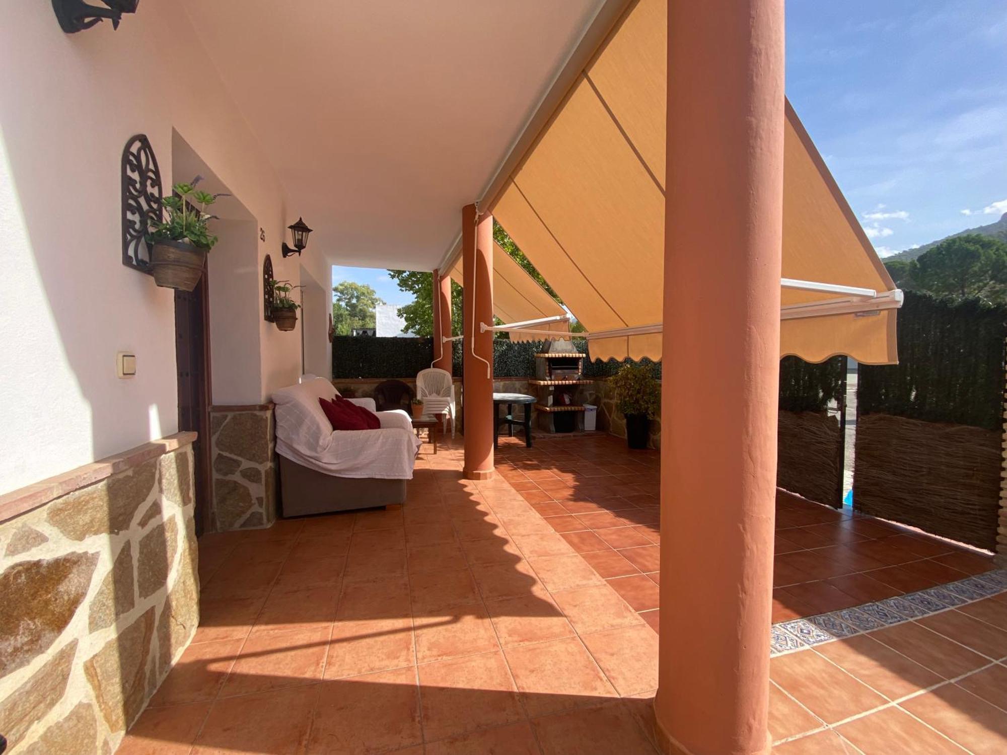 Casa Rural Los Carmenes El Bosque Exterior foto